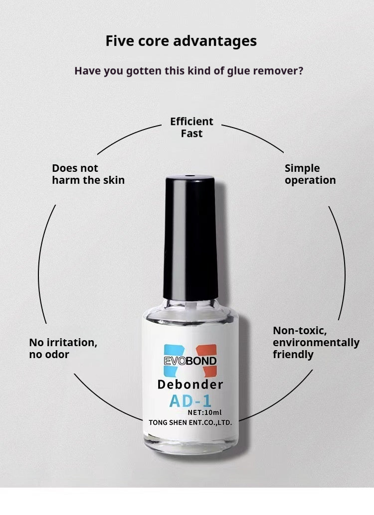 Nail Glue Remover Solvent for Removing Nail Tips and Fake Nail Stickers
